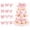 Bow, variant on Bow Cupcake Stand，3 Tier Pink Cake Stand and 12pcs Bows Cupcake Toppers Bowknot Theme Cardboard Cupcake Display Stand Dessert Tower, Baby Shower Birthday Party Christmas Decorations Supplies