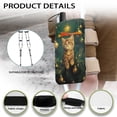 thumbnail image 6 of COEQINE Christmas Cat Crutch Bag Crutch Carrying Pouch Compartments Adjustable Crutch Organizer Pouch Large Capacity Crutch Storage Bag Gifts for Rehabilitation Patients, 6 of 7