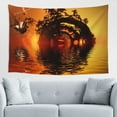 thumbnail image 4 of ZICANCN Funny Tapestry for Bedroom Aesthetic,Plans Sun Sea Pattern Wall Tapestry for Living Room 60x40 Inches, 4 of 8