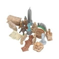 thumbnail image 4 of 17 piezas de edificios antiguos en miniatura, juguetes de todo el mundo, miniaturas de ciudades, edificios, kit de modelos de pirámides egipcias, juguetes del Antiguo Egipto, 4 of 14
