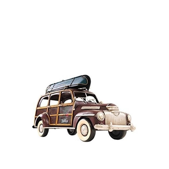 1947 Chevrolet Suburban with Canoe 1 isto 14 Model Airplane