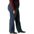 thumbnail image 2 of Levi Strauss Signature Women's Heritage Rise Loose Straight Jeans Stretch Denim (Also Available Size), Ridin, 18 Plus, 2 of 5