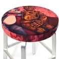 thumbnail image 3 of Lsque Five Nights At Freddy'S Round Bar chair cushion covers Velvet Fabric Premium Comfort Protects from Scratches and Stains for 14-17 Inch Chair- 13 inch, 3 of 7