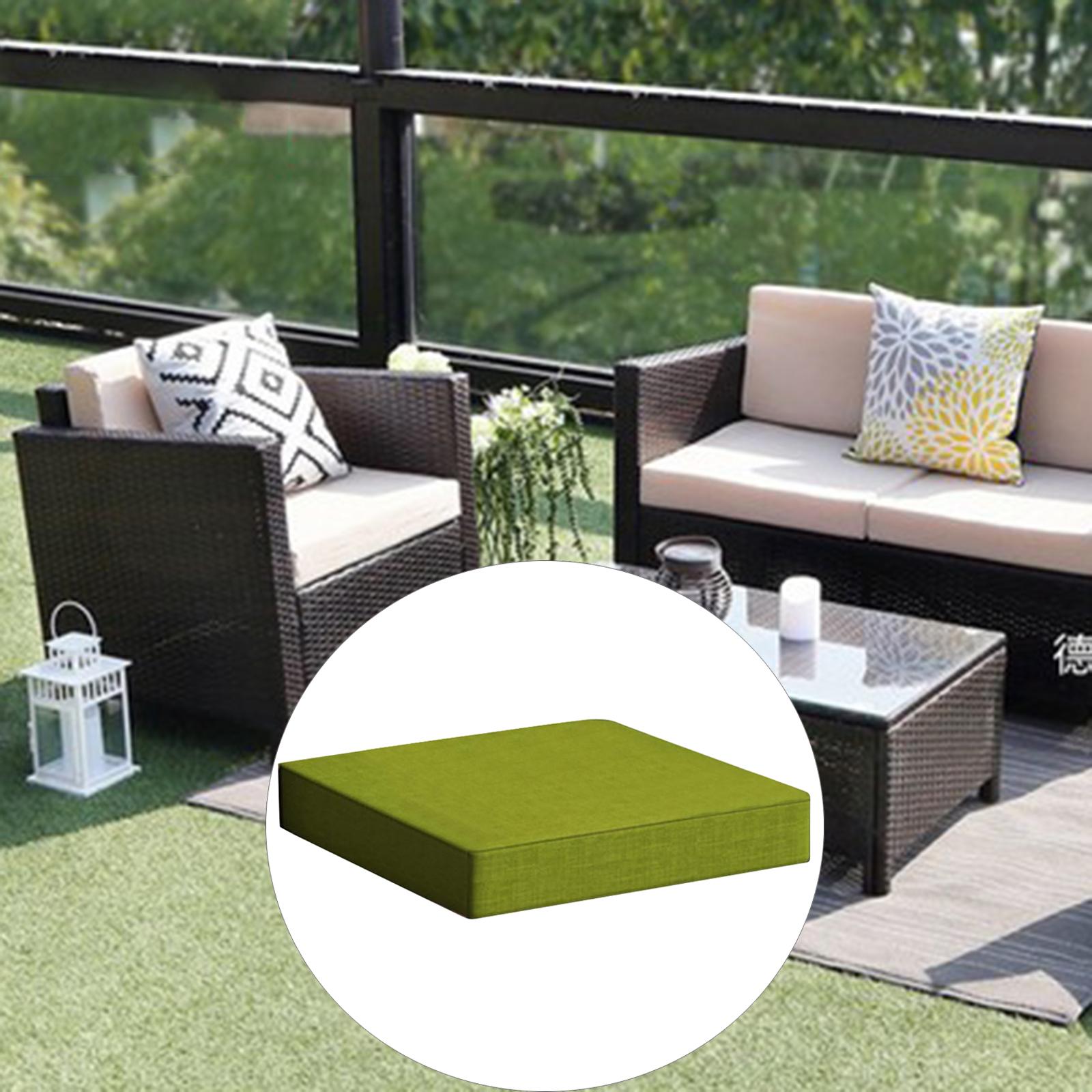 Seat Pads Cushion ,Waterproof Chair Cushions Garden Cushion,Furniture Seat Pads Cushion Pad Indoors Outdoors,Garden Seat Pads Cushion Memory Foam for chairs, Garden Green - image 5 of 6
