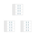 thumbnail image 4 of Vogacara Juego de cintas para levantar la cara, resistente al agua, en forma de V, doble barbilla, arrugas, flacidez, pegatina de ajuste de elevación Type1 NO1, 4 of 6