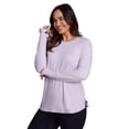 thumbnail image 5 of RBX Active Women's Plus Size Super Soft Yoga Long Sleeve Tunic Top, 5 of 5