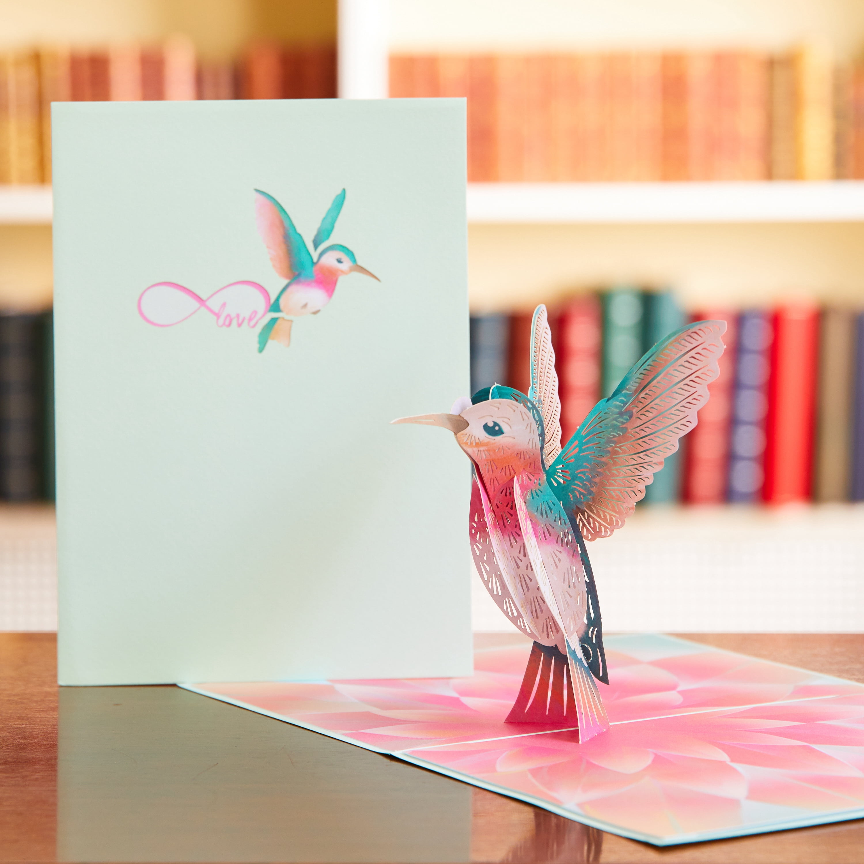 Lovepop Lovely Hummingbird Pop Up 3D Greeting Card, 5" x 7", Envelope  Included - Walmart.com