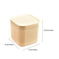 thumbnail image 3 of under $5 Fufafayo Kitchen Trash Can with LidSmall Garbage Can Compost Bin Countertop, Under Sink Indoor Trash Bin for Kitchen, Bathroom, Cabinet Trash Can Hanging, 3 of 8