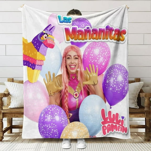Luli Pampin Throw Blanket Gifts for Fans Lover Girls Boys Women Present Hoodie Him Bed 60"x80"