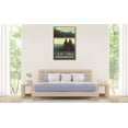 thumbnail image 5 of New York Adirondacks Lake Canoers Hills Giclee Art Print Poster from Travel Artwork by Artist Paul A. Lanquist 30" x 45", 5 of 5