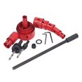 thumbnail image 4 of 19Pcs Bi Metal Hole Saw Kit with Drill Bit Hex Wrench Long Pole Pipe Hole Opener Cutter Saw Set, 4 of 5