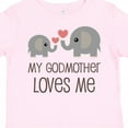 thumbnail image 4 of Inktastic My Godmother Loves Me Boys or Girls Toddler T-Shirt, 4 of 5