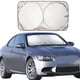 thumbnail image 2 of Xihbxyly Parasoles para Coche, Cortina Reflectante con Cobertura Total de Ventanas, Diseño de Anillo de Acero con Memoria Que Bloquea El Calor, Almacenamiento Portátil, Ideal para Viajes de Camping y, 2 of 4