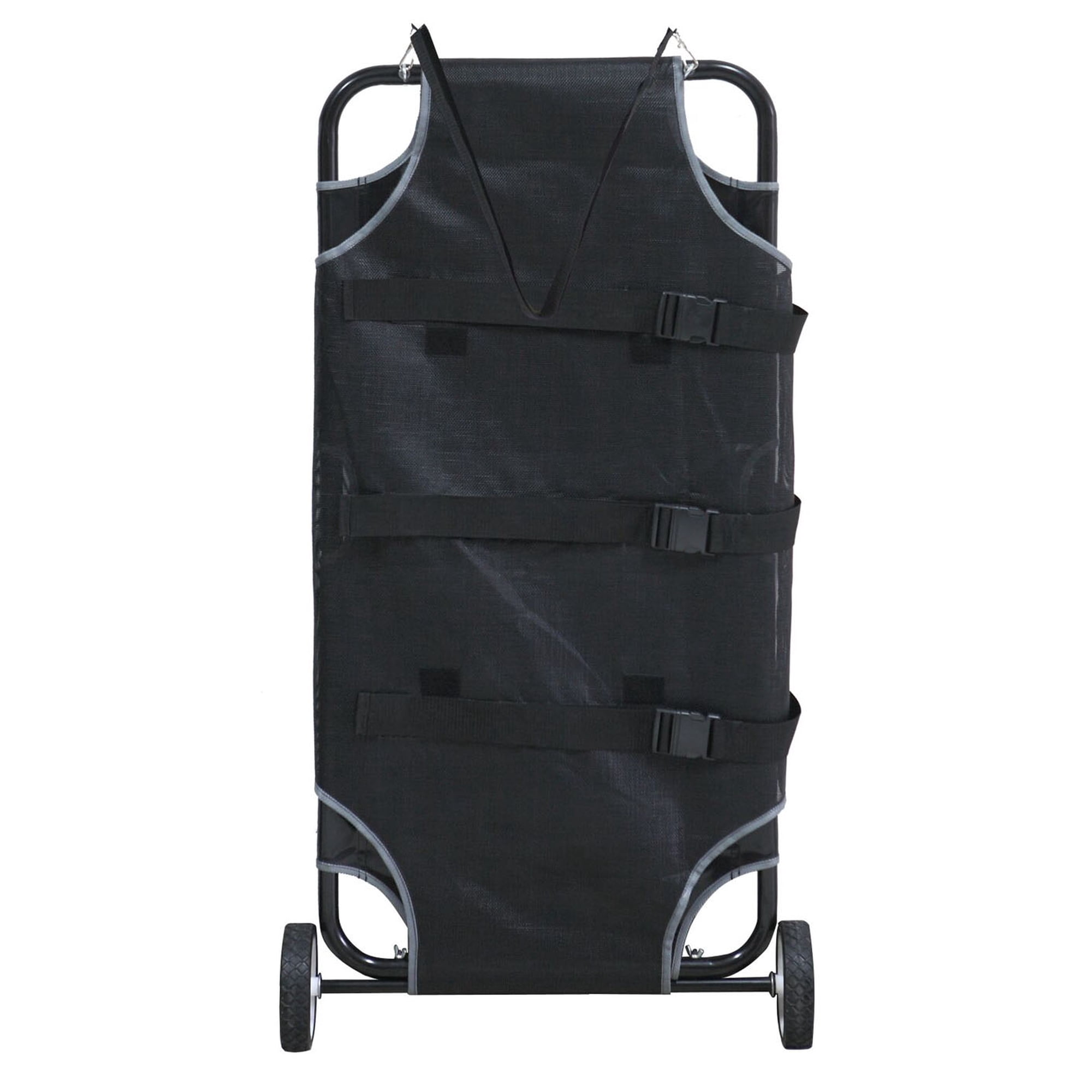 EQCOTWEA Pet Transport Stretcher Dog Emergency Recovery Black Maximum Loaded 220LBS