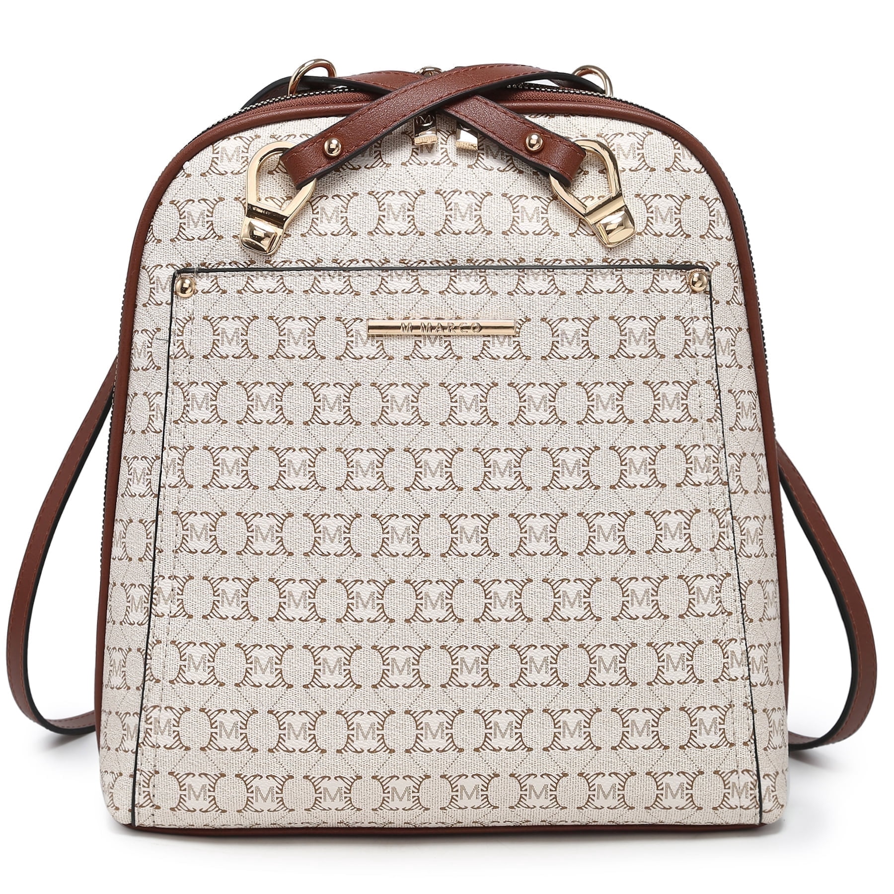 Violet Ray Women\'s Kendall Backpack, Grey NEW Violet Ray Back Pack Purse main image 4