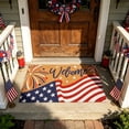 thumbnail image 6 of Dpityserensio Independence Day Doormat Patriotic 4th of July Imitation Coir Style Doormat And Entryway Floor Mat, 6 of 6