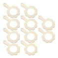 thumbnail image 2 of Miangastore Vanity Mirror Wood Synthetic Material 10Pcs 5.11X3.54X0.12in, 2 of 9