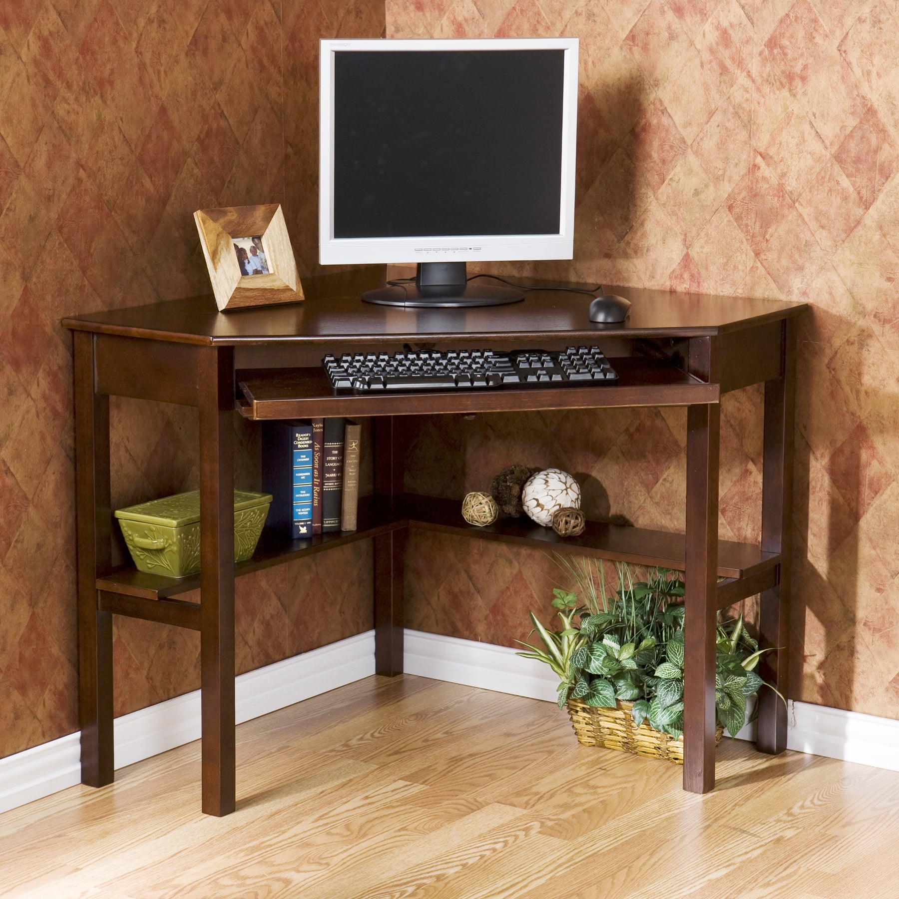 Hart Corner Desk Espresso Com