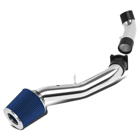 Nissan 350z Chrome Rims - For 2003 to 2006 Nissan 350Z Lightweight Hi -Flow Cold Air Intake System+Blue Cone Filter