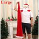 thumbnail image 1 of Sombrero largo de Navidad para niños y adultos, gorro de Papá Noel rojo de felpa para Año Nuevo, Feliz Navidad, suministros de fiesta de Navidad para el hogar, sombrero de decoración, 1 of 3