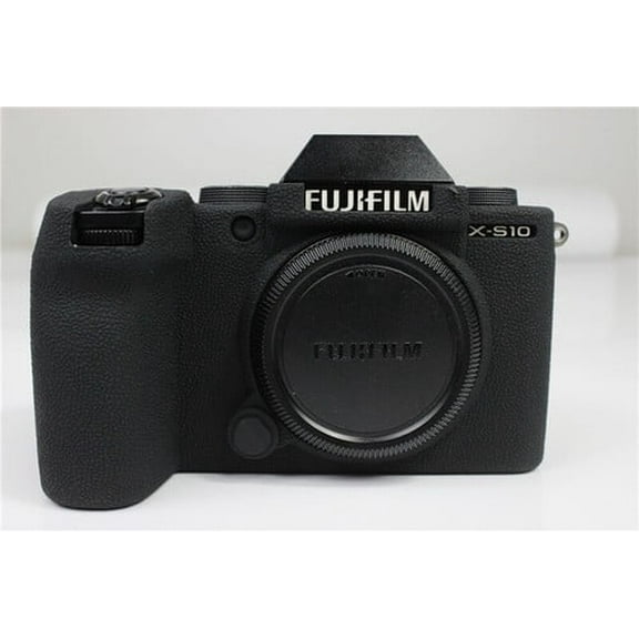 GadgetCom Camera Case Compatible with FUJIFILM X-S10 XS10 , Anti-Slip Soft Silicone Shell Protective Cover