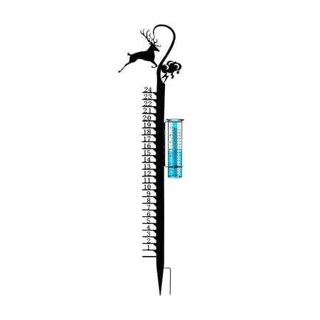 

Rdeuod Christmas Ornaments Snow Measuring Ruler And Water Measuring Ruler Dual-use Can Be Used All Year Round Christmas Outdoor Decoration for Christmas black One Size