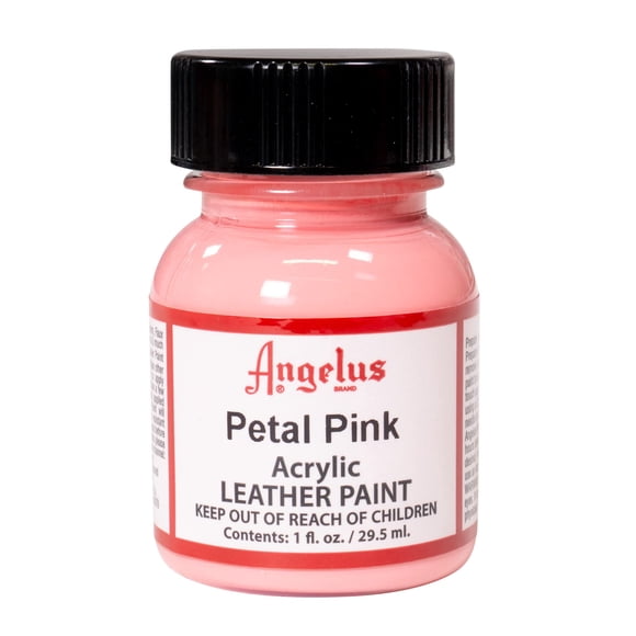 Pintura acrílica Angelus para cuero, 30 ml, color rosa pétalo