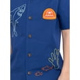 thumbnail image 4 of Wonder Nation Toddler Boys Short Sleeve Button Shirt and Matching Shorts Set, 2-Piece, Sizes 12M-5T, 4 of 8