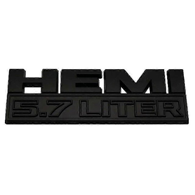 Car Body Side Badge Trunk Sticker for Dodge HEMI 5.7 LITER Emblem RAM Journey Caravan Challenger Jcuv Caliber Durango Viper