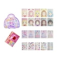thumbnail image 2 of 4-in-1 Dress Up Game Set Princess Fantasy Makeup, Pretty Pretty Princess Game, Girls Toy Kit Handmade DIY Of Children's Stickers Coloring Puzzle, DIY Paper Makeup Arts and Crafts, 2 of 4