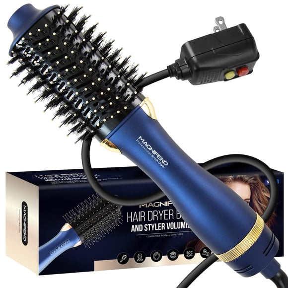 Cepillo para secador de pelo Magnifeko Round Hot Air Blue 1200W