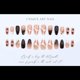 thumbnail image 3 of Uñas postizas adhesivas BLGTGH de 24 piezas con puntas francesas y pedrería, 3 of 8