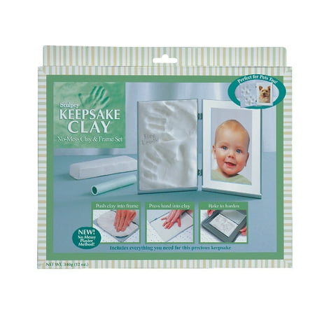 Sculpey Keepsake Frame, Green
