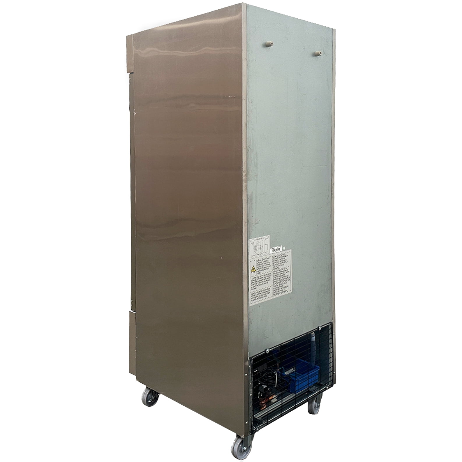 29" NSF Stainless Steel Glass Door Commercial Freezer | 18 Cu.Ft Display Freezer | R290 Refrigerant, LED Lighting, Digital Control | 115V Commercial Merchandiser Freezer