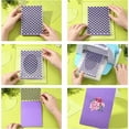 thumbnail image 4 of 4Pcs 6x4.5inch Rectangle Frame Plastic Embossing Folders Clear Acrylic Embossing Diffuser Set for DIY Card Making Scrapbooking and Other Paper Crafts 2.8 mm Thick, 4 of 8