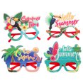 thumbnail image 1 of 4 gafas hawaianas con temática playera, gafas de sol para fiestas raras., 1 of 5