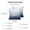 Blue, variant on Mist Ocean Outdoor Pillow Covers 24x24 Inch Throw Pillow Covers Set of 2 Waterproof Decorative Pillow Cases Coastal Indigo Gray Ombre Sea Waves Minimalist Cushion Covers for Patio Furniture Garden