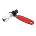 thumbnail image 4 of Extractor De Manivela De Bicicleta, Herramienta De Extracción De Eje De Bicicleta con Llave para Mantenimiento De Pedal De Bicicleta De Montaña, Quitar Eje(Rojo), 4 of 12