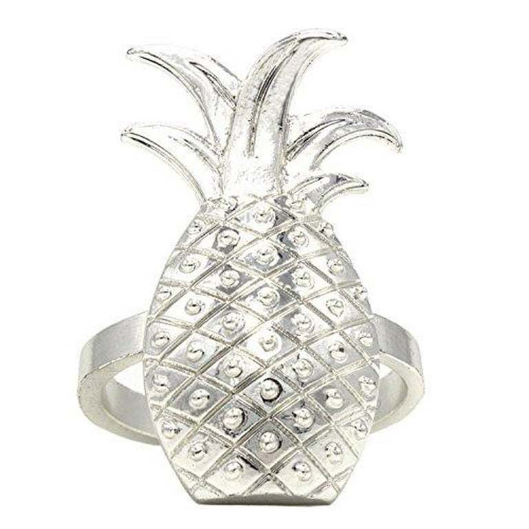 Pineapple napkin store rings