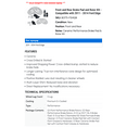 thumbnail image 2 of Front and Rear Brake Pad and Rotor Kit - Compatible with 2011 - 2014 Ford Edge 2012 2013, 2 of 2
