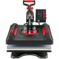 thumbnail image 3 of VEVOR 8-in-1 Heat Press Machine - ETL Certified, 15x15 in, Power-Saving Sublimation, 360° Rotation, Ideal for Shirts, Caps, Mugs, 3 of 11