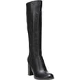 thumbnail image 2 of Womens Righteous Knee High Block Heel Boots, Black, 2 of 7