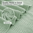 "Jessy Home Quick Dry 4 Pack XXL Bath Towel Set 600 GSM Ultra Soft