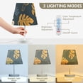 thumbnail image 5 of Turtles and Leaves LED Desk Lamp Table Lamp USB Bedside Nightstand Small Lamp for Bedroom Living Room Kids Room, 5 of 8