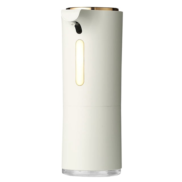 Bewildely Dispensador de espuma con Sensor infrarrojo ABS, a prueba de golpes, funcionamiento silencioso, alimentado por batería, dispensadores Juegos de accesorios de baño Blanco Bewildely HA064177-01B