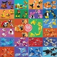thumbnail image 2 of Bloques de construcción Party Favors para animales de 6 a 12 años, paquete de 22, 2 of 5