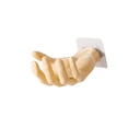 thumbnail image 4 of Hand Shaped Wall Mounted Hooks Storage Rack Resin Practical Clip Multifunction Clothes Towel Hook Coat Key Hanger For Hallways Closet Towels Beige, 4 of 8
