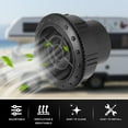 thumbnail image 3 of Unique Bargains 4Pcs Auto Car Rotating AC Air Conditioning Outlet Vent Replacement for RV Bus Boat Yacht Caravan 70mm 60mm 46mm, 3 of 7