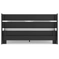 thumbnail image 4 of Signature Design by Ashley Socalle Queen Panel Headboard in Matte Black Finish, 4 of 5