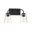 thumbnail image 4 of Trade Winds Lighting 2-Light Bathroom Vanity Light In Matte Black, 4 of 6